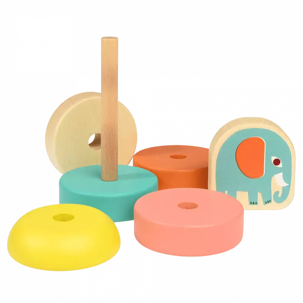 Wild Wonders Wooden Stacking Toy