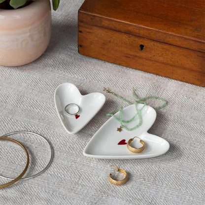 Mini Ceramic Heart Dish