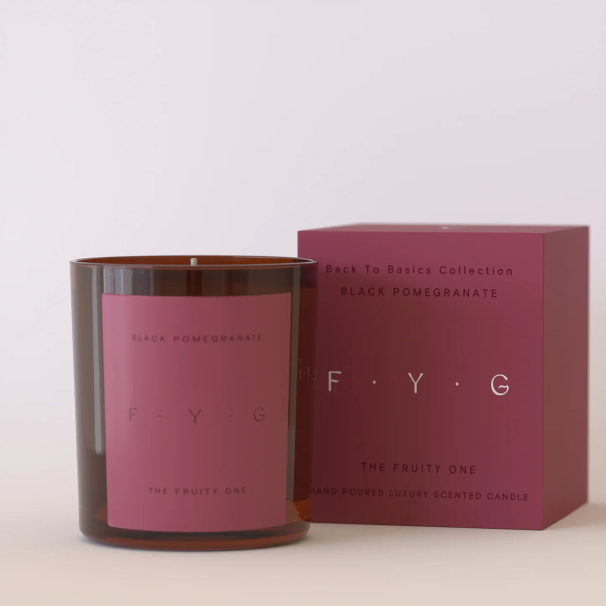 Black Pomegranate Luxury Candle
