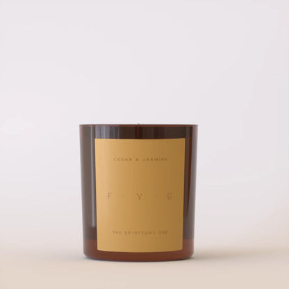 Cedar & Jasmine Luxury Candle