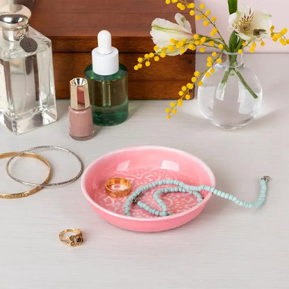 Pale Pink Trinket Dish