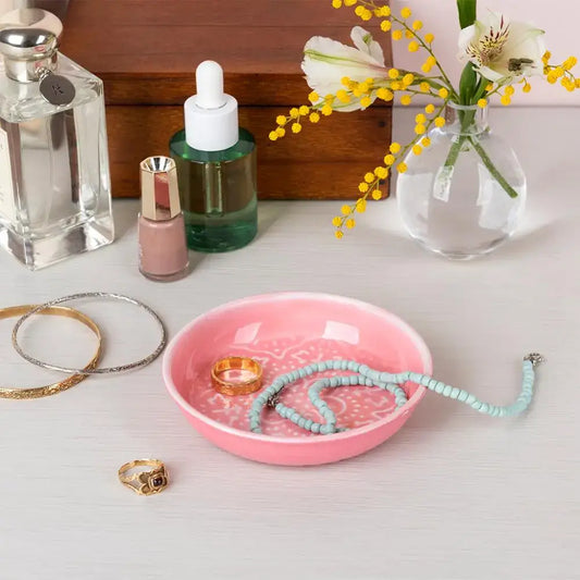 Pale Pink Trinket Dish