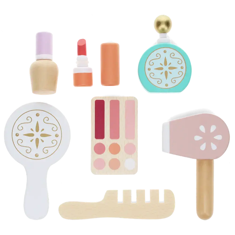Wooden Childrens Make Up Set