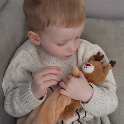 Reindeer Plush Comforter Blanket