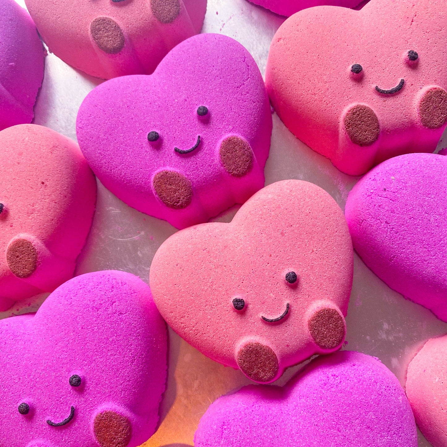 Adorable Heart Bath Bomb
