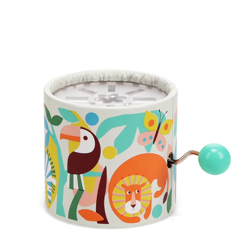 Winding music box - Wild Wonders