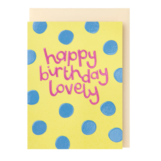 Happy Birthday Lovely