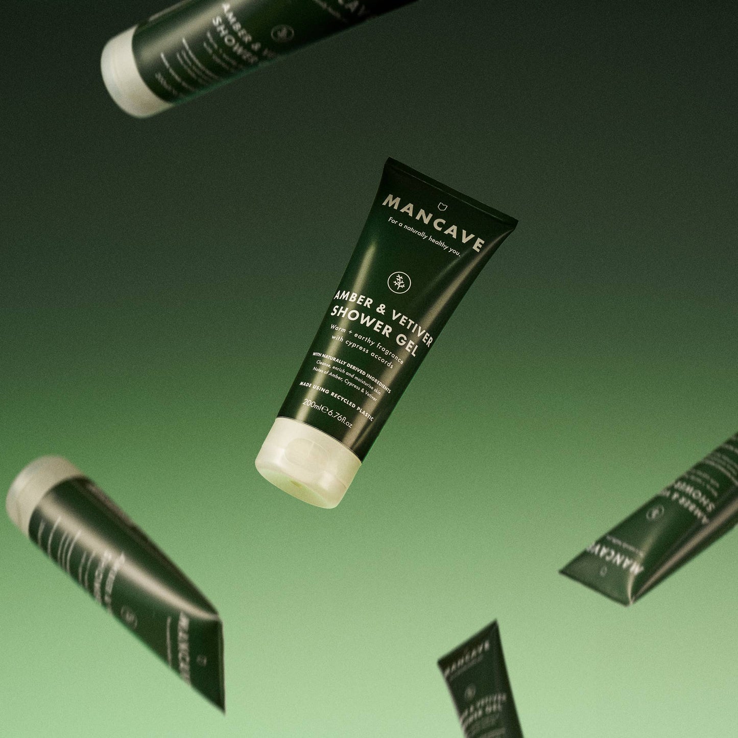 Amber & Vetiver Shower & Fragrance Duo
