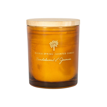 Sandalwood & Jasmine Wax Scented Candle