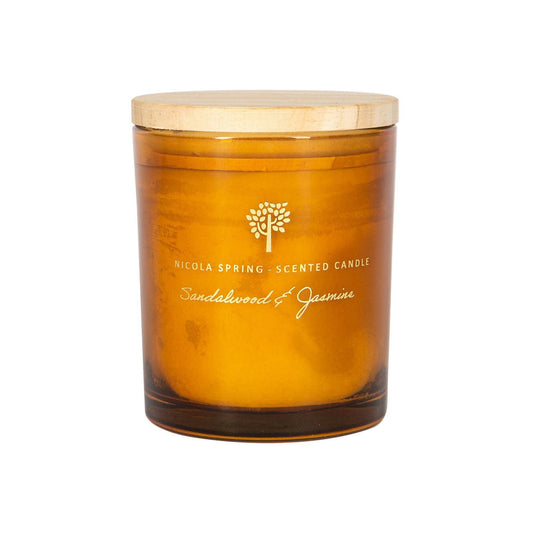 Sandalwood & Jasmine Wax Scented Candle