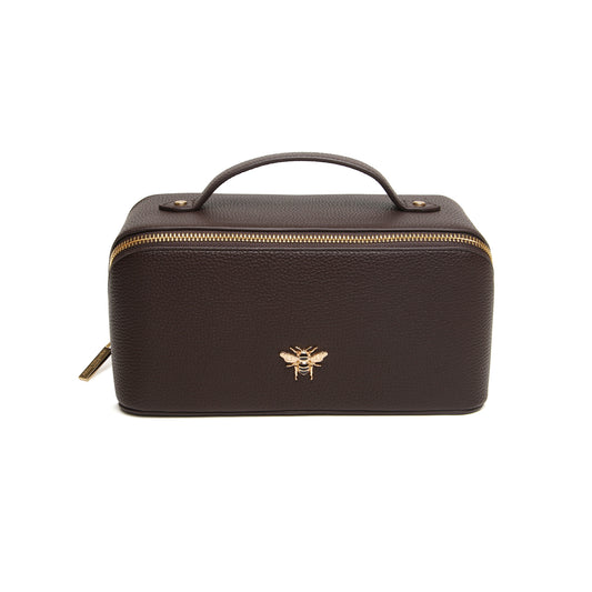 Chocolate Train Case - Large
