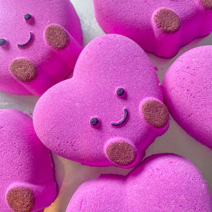 Adorable Heart Bath Bomb