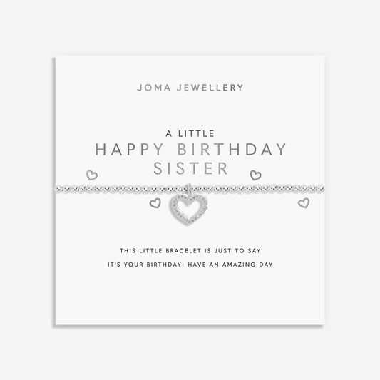 A Little Happy Birthday Sister Bracelet