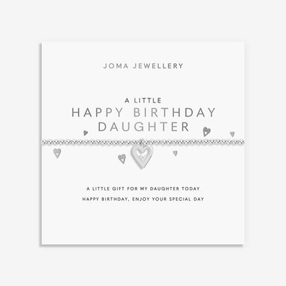 A Little Happy Birthday Daughter Bracelet