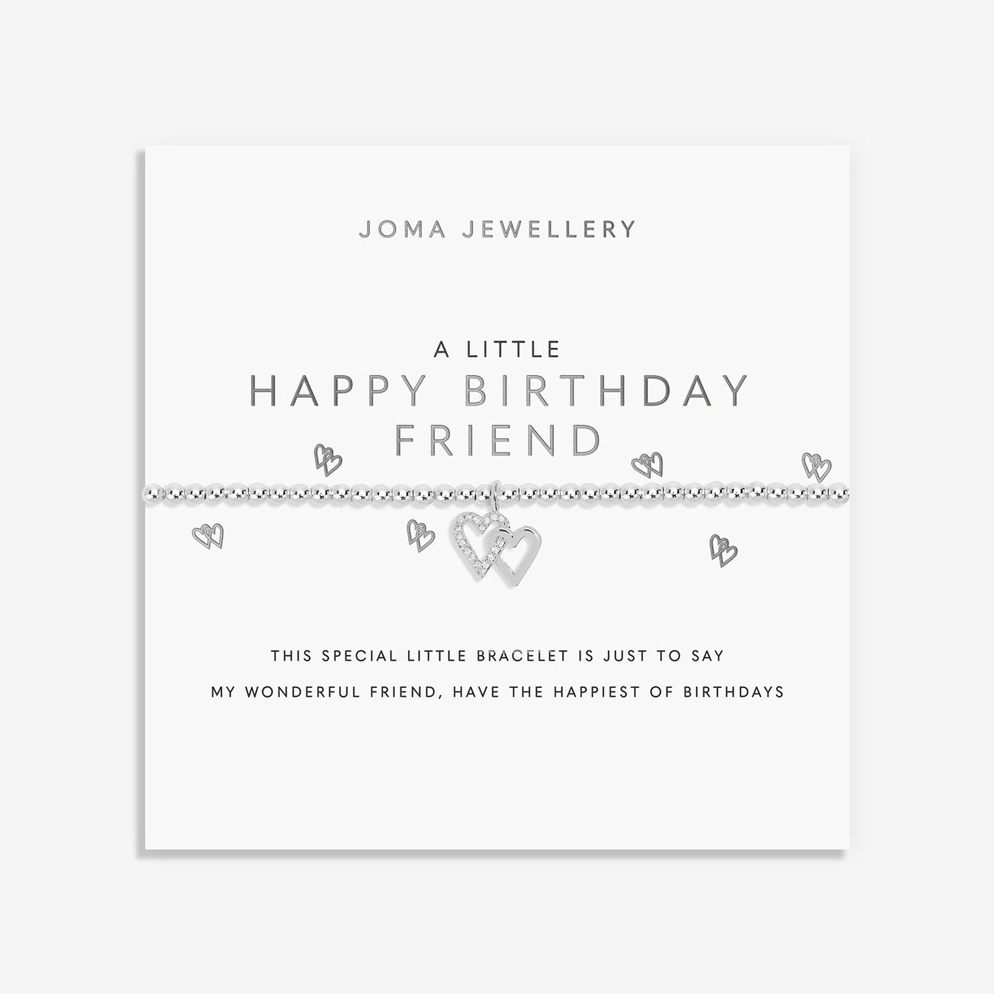 A Little Happy Birthday Friend Bracelet