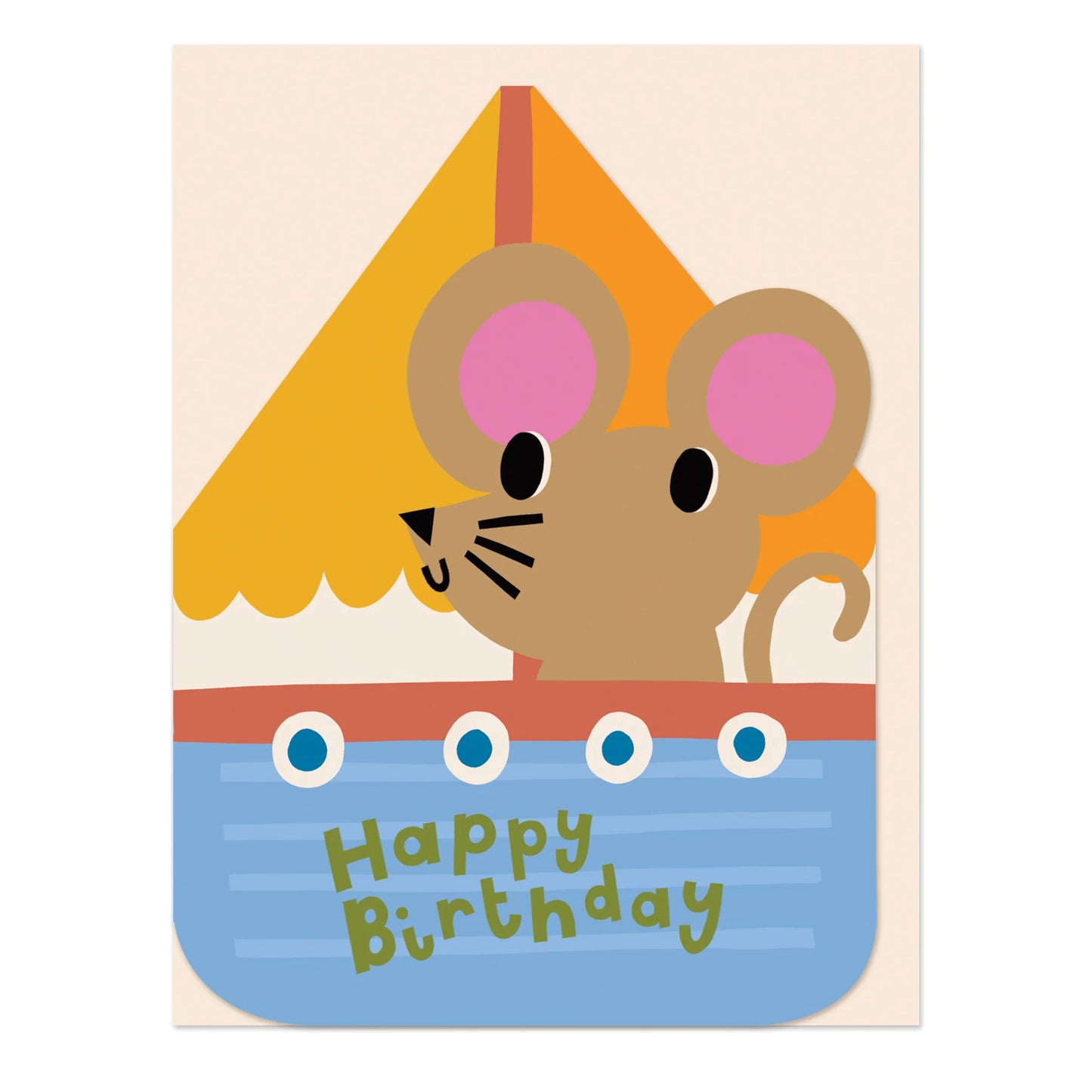 Happy Birthday Mouse Boat