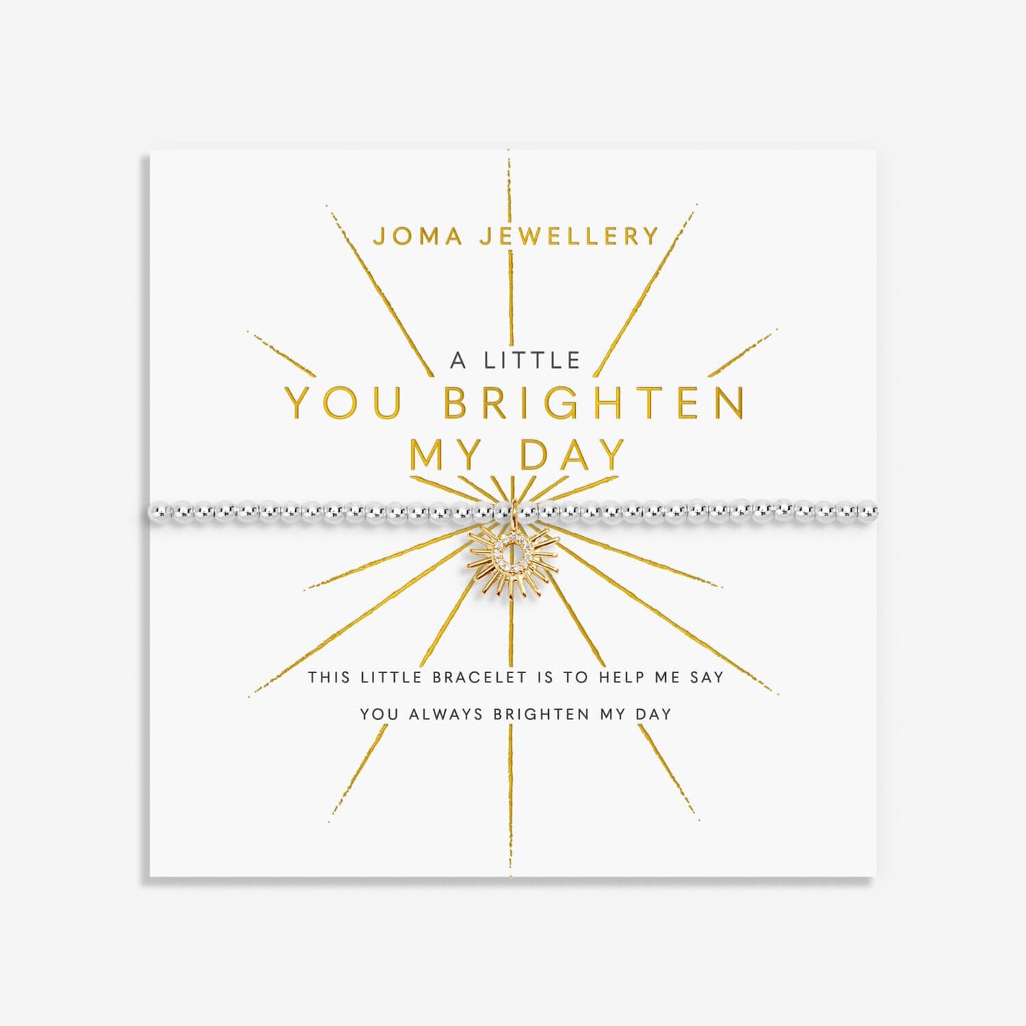 A Little 'You Brighten My Day' Bracelet