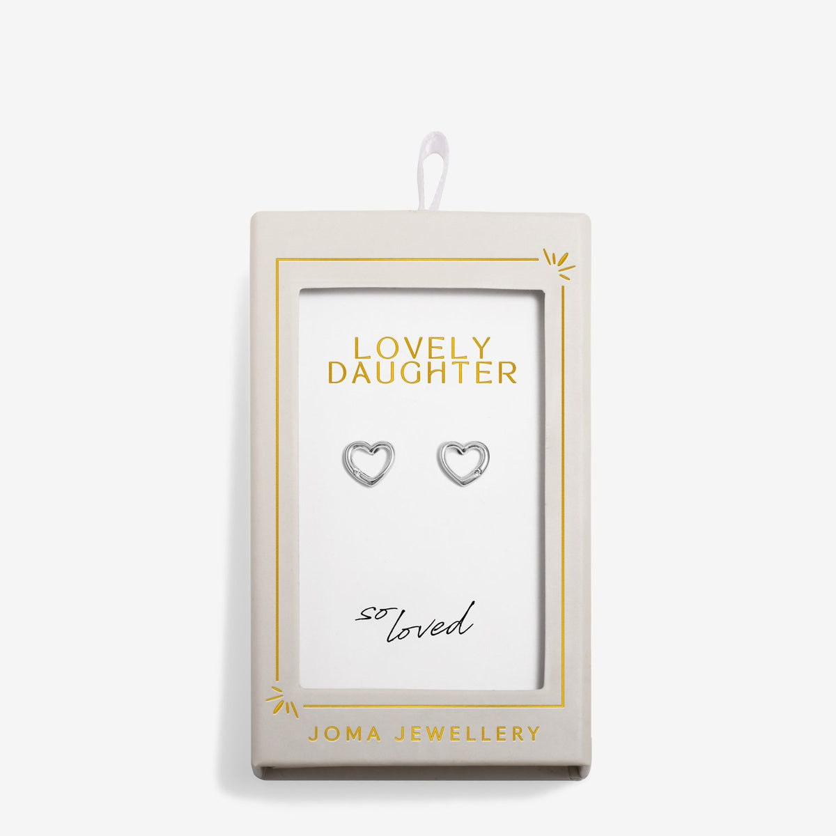 Moments To Shine 'Lovely Daughter' Stud Earrings
