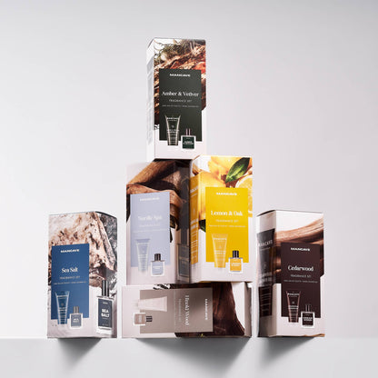 Amber & Vetiver Shower & Fragrance Duo