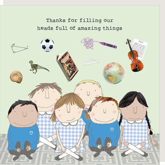 Thanks Teacher Card