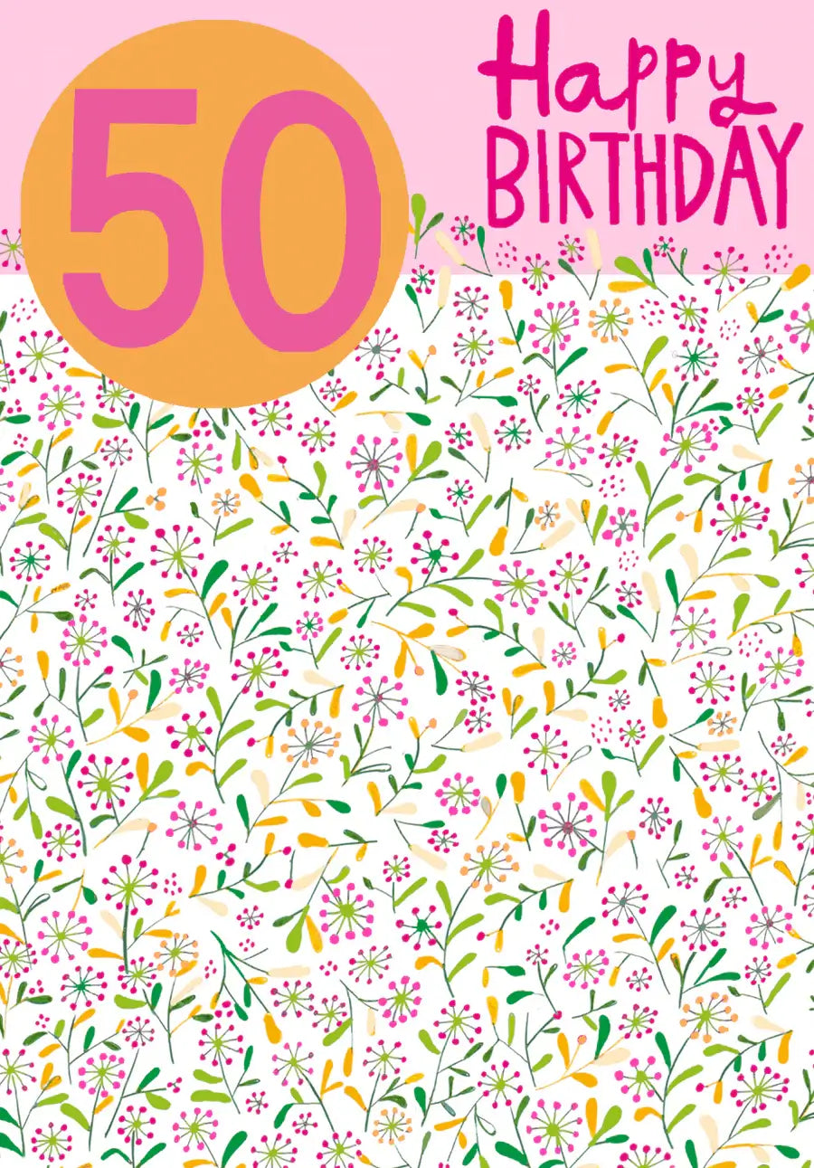 Age 50 White Petals