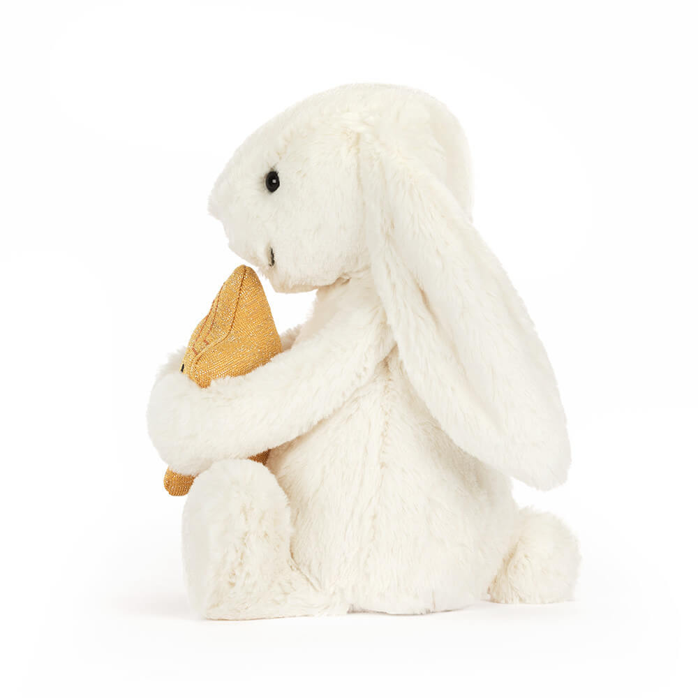 Cream Bunny With Star