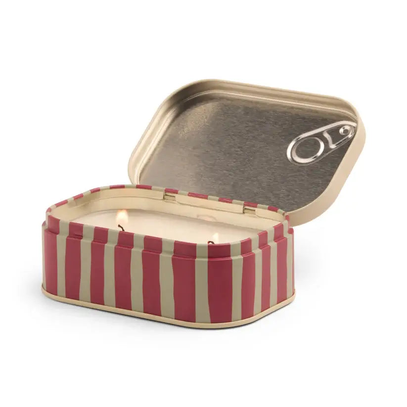 Bistro Lemon Printed Tin Candle - Meyer Lemon