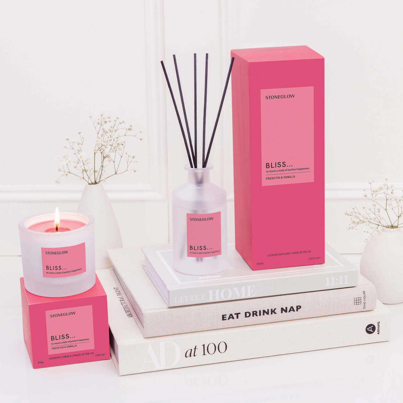 Affirmations - Bliss - Fresh Fig & Vanilla Reed Diffuser 160ml