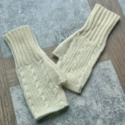 Knitted Fingerless Gloves