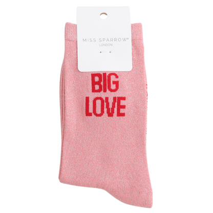 Big Love Glitter Socks