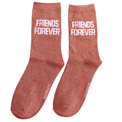 Friends Forever Glitter Socks