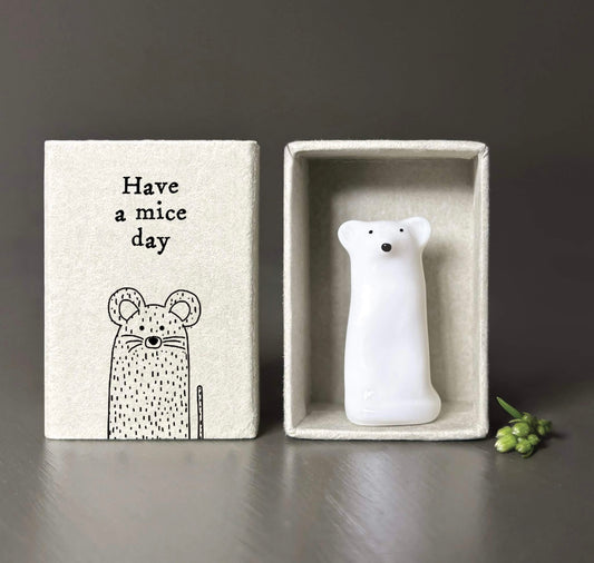 Mouse Tall Matchbox