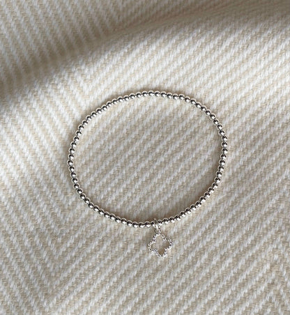 Enya Clover Silver Bracelet