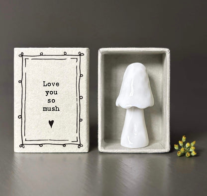 Mushroom Love You Matchbox