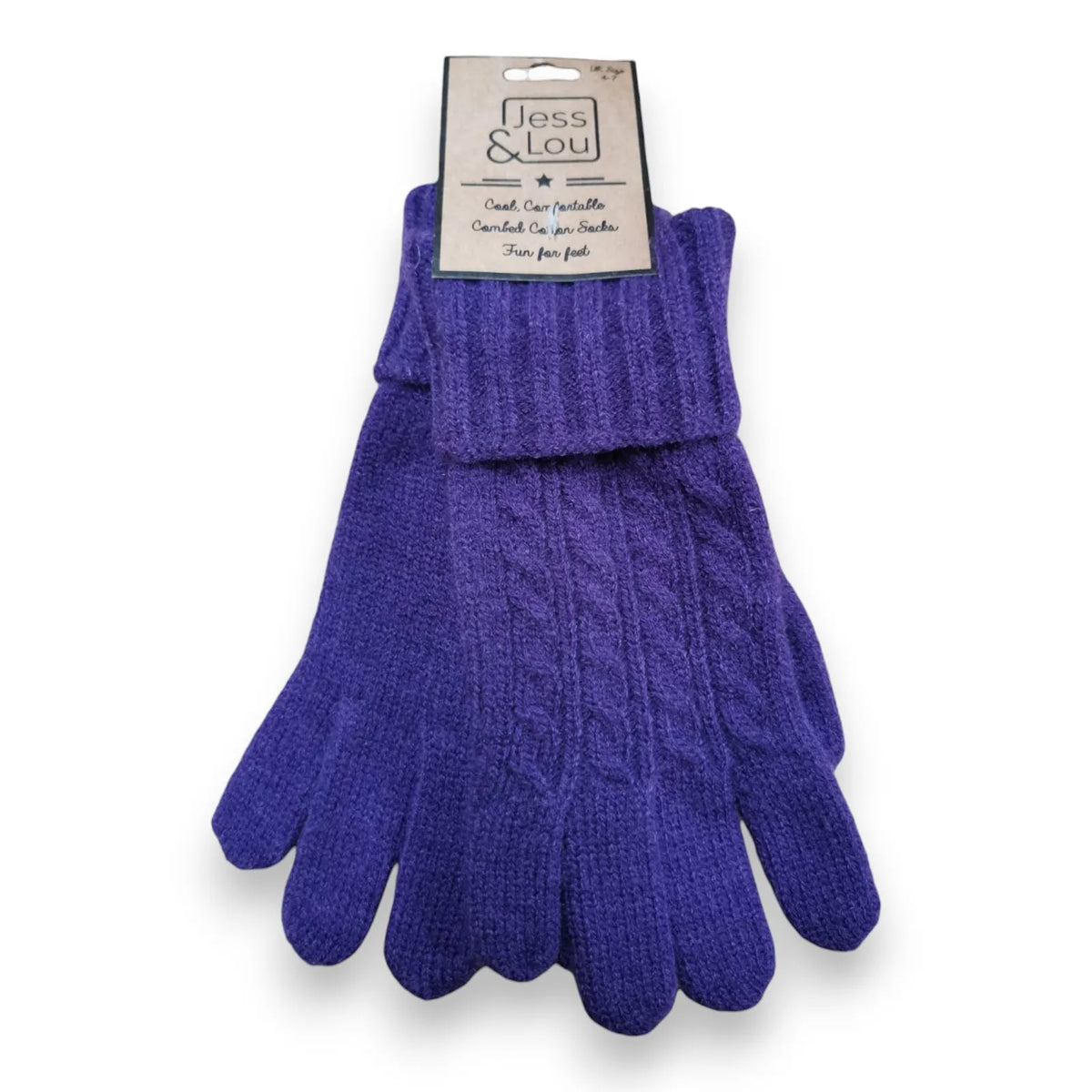 Cableknit Gloves