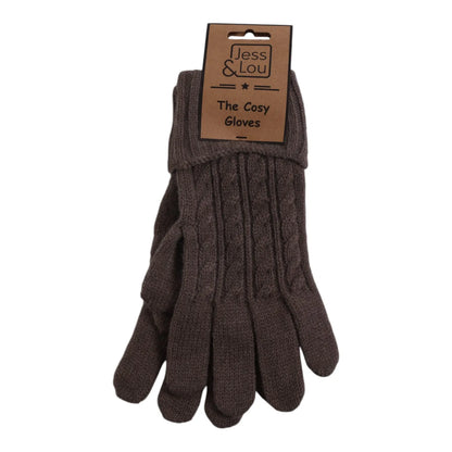 Cableknit Gloves