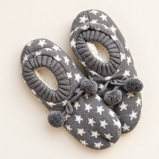 Soft Knitted Slippers