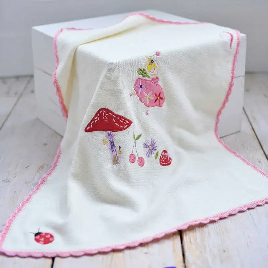 Small Fairy Pram Blanket