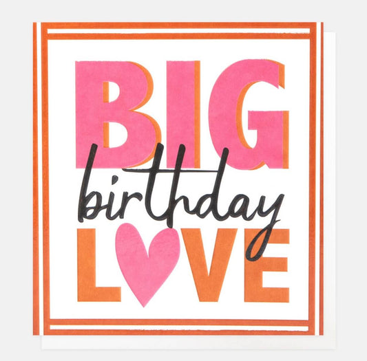 Big Birthday Love