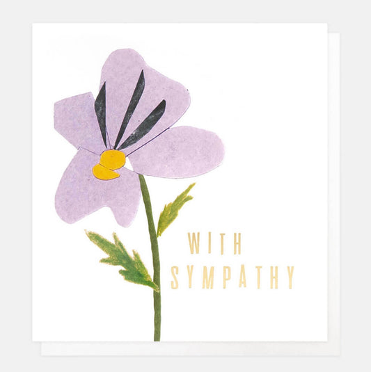 With Sympathy