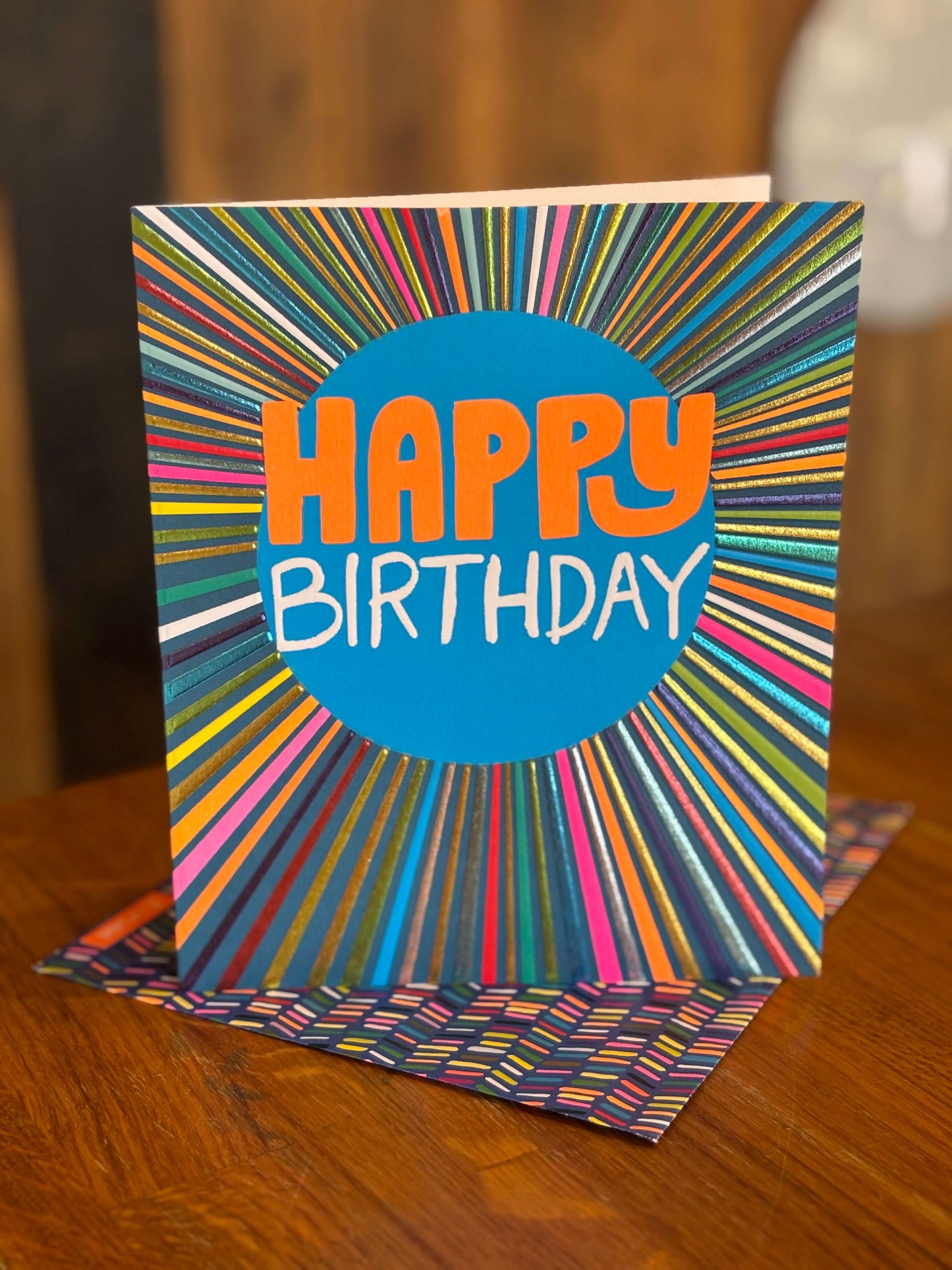 Happy Birthday Starburst Beams