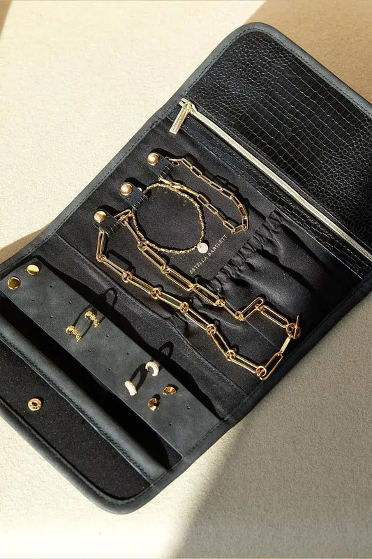 Folding Jewellery Storage - Black