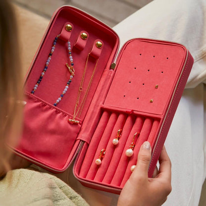 Estella Bartlett Hot Pink Long Jewellery Box