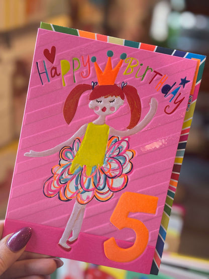 Age 5 Ballerina Princess