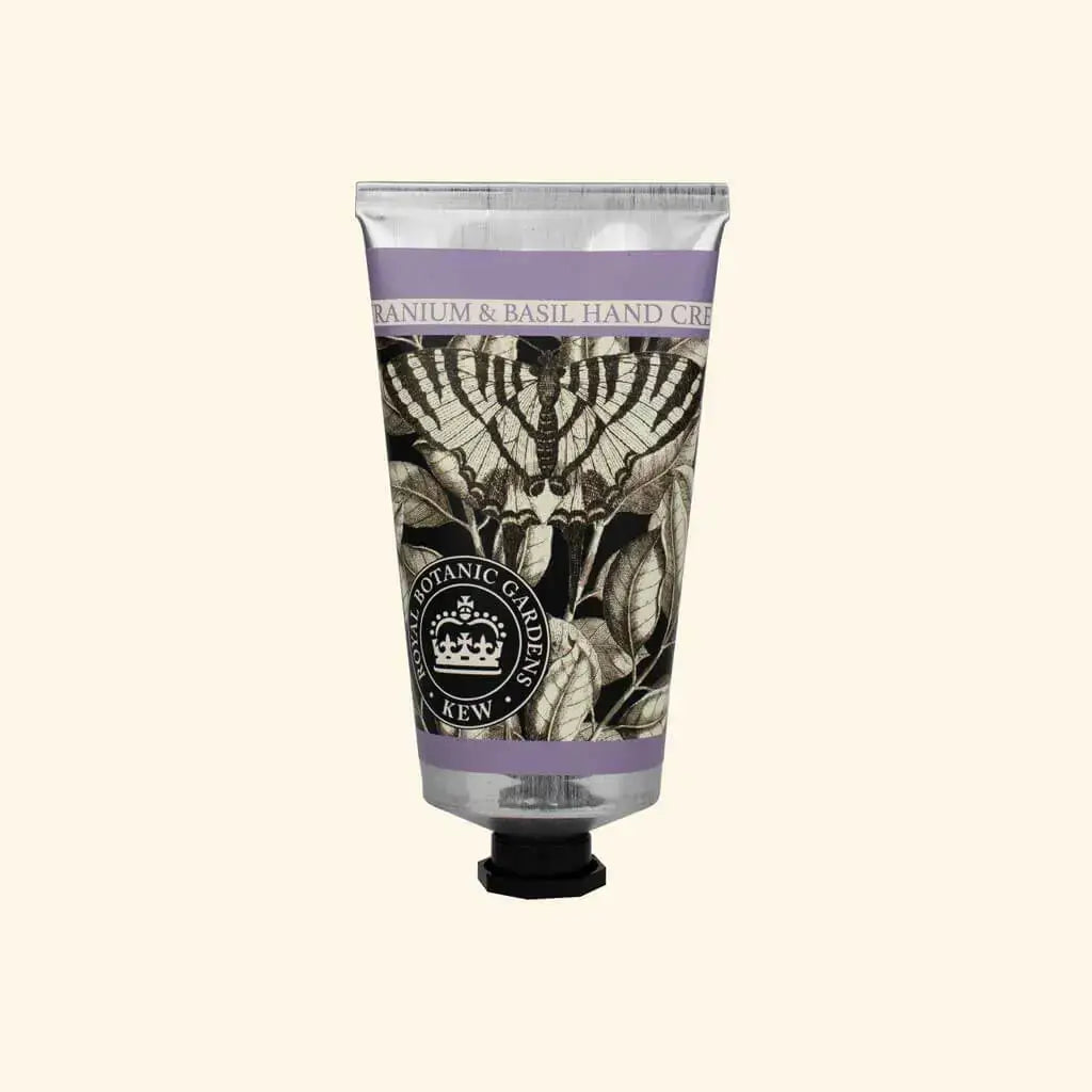 Kew Gardens Geranium And Basil Hand Cream