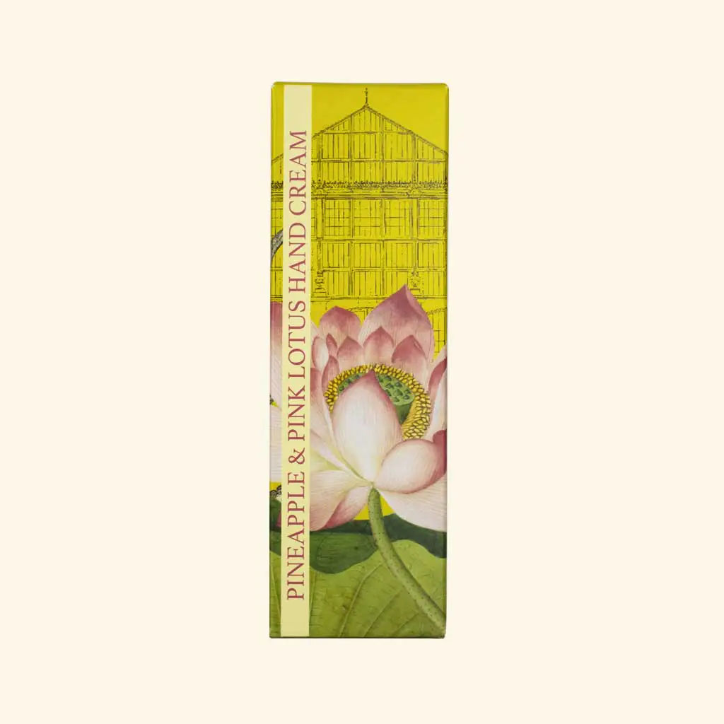 kew Gardens Pineapple And Pink Lotus Hand Cream