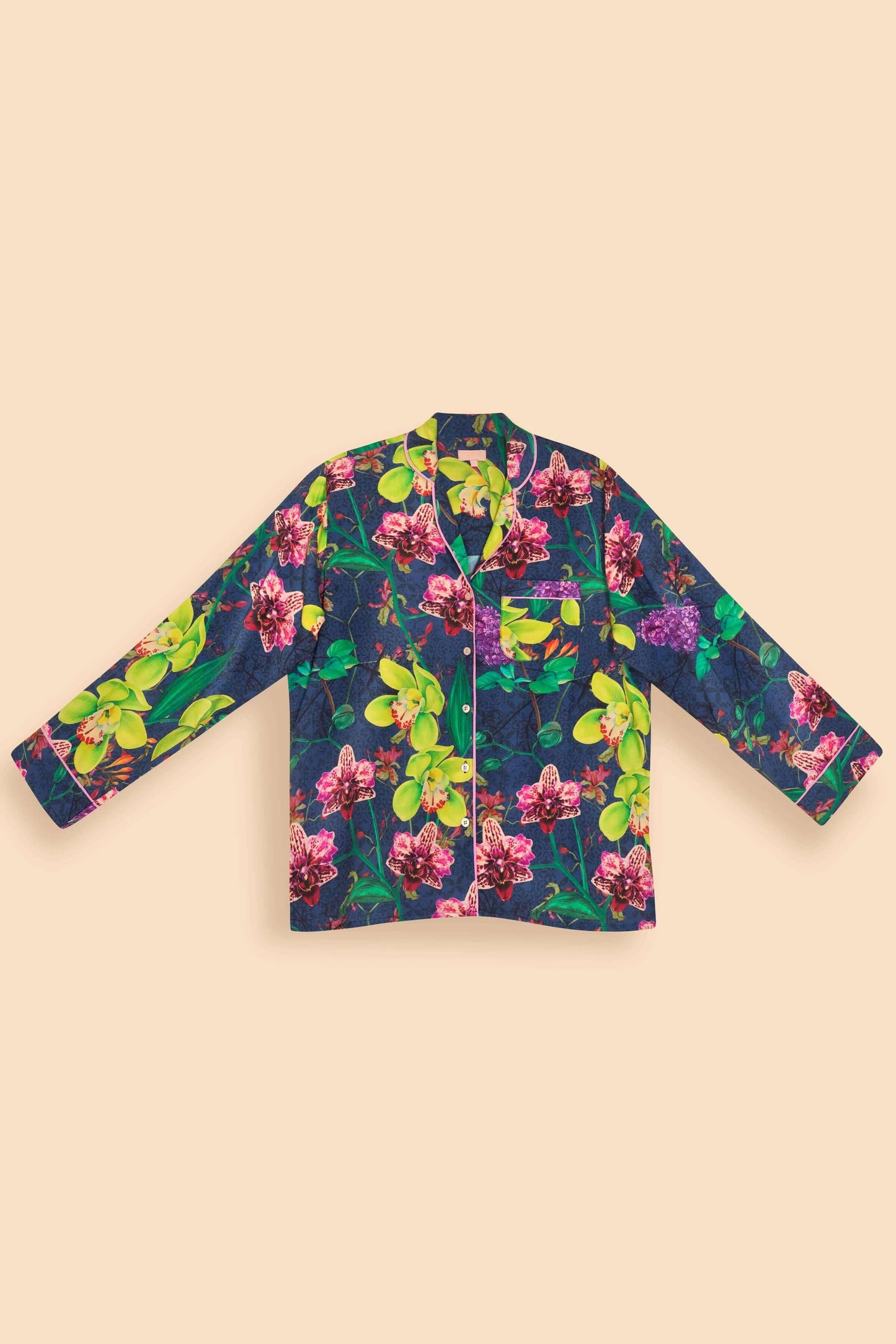 Super Soft Exotic Evening Pyjamas Ink