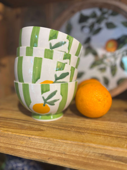 Small Clementine Stoneware Bowl