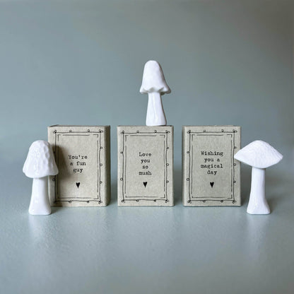 Mushroom Love You Matchbox
