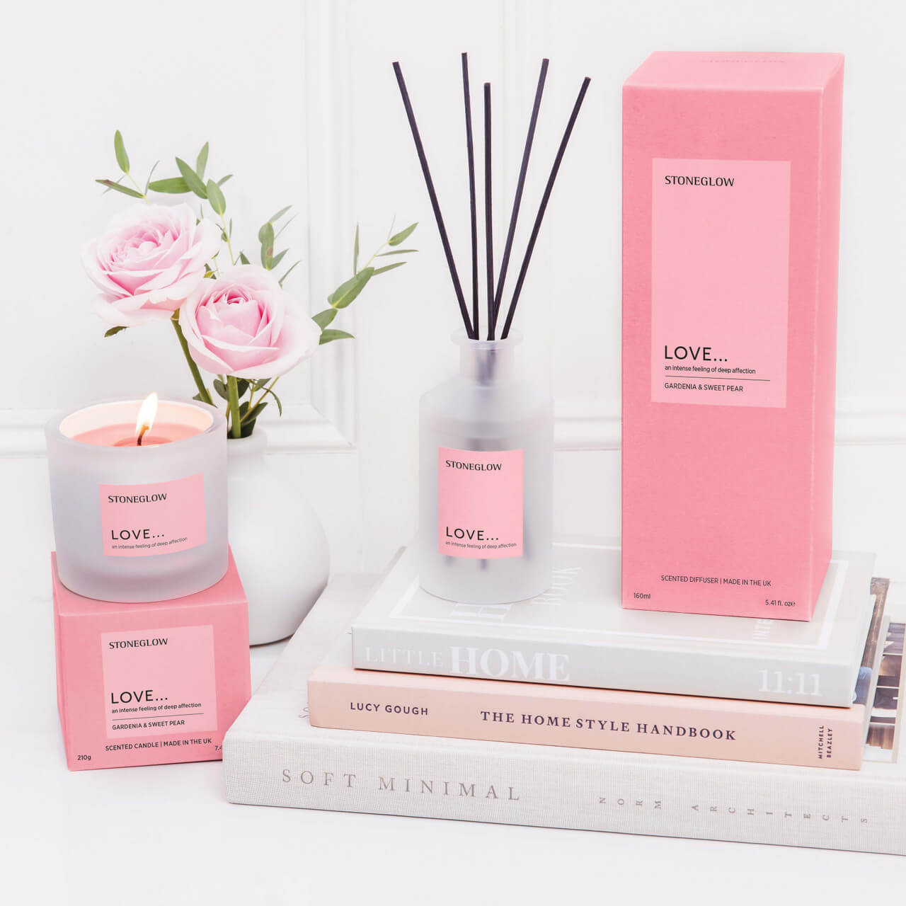 Affirmations - Love - Gardenia & Sweet Pear - Scented Reed Diffuser 160ml
